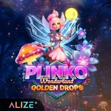 Plinko Wonderland Golden Drop game image
